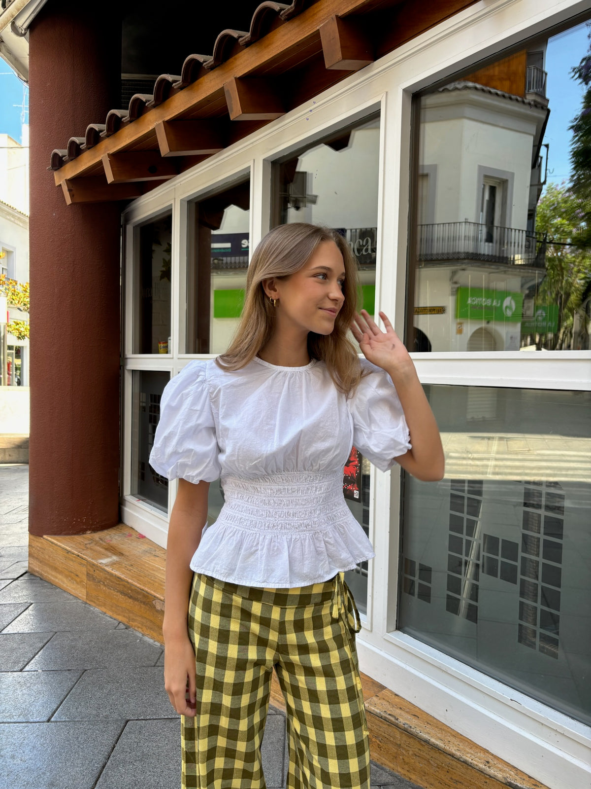 Pantalón Florencia vichy